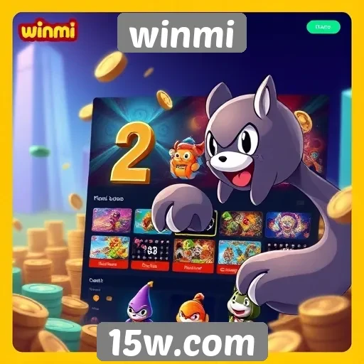 experiência de usuário no site de jogos winmi
